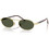 Persol PO1023S 515/31 Ανδρικά Γυαλιά Ηλίου Στρογγυλά Μεταλλικά Ταρταρούγα με Πράσινο Φακό