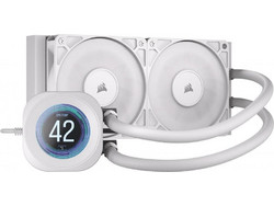 Corsair Nautilus 240 RS LCD White Υδρόψυξη CPU 120mm για Socket 1700 / 1851 / AM4 / AM5