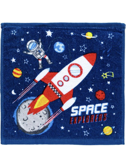 Παιδική Πετσέτα Προσώπου / Χεριών 30x30cm Navy Μπλε SJ0098047