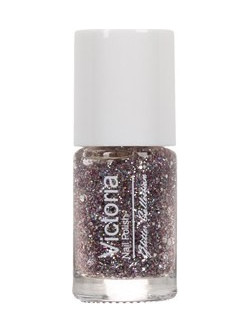 Victoria Beauty Ροζ Glitter Βερνίκι Νυχιών Μακράς Διαρκείας 6ml