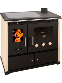 Prometey Perfect Practik Lux 6481 Ξυλόσομπα με Φούρνο 9.5kW
