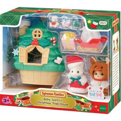 Sylvanian Families Baby Santa's Christmas Tree House