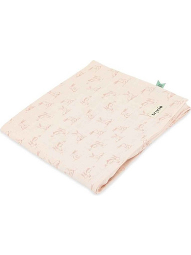 Trixie Rabbit Πάνα Αγκαλιάς από Μουσελίνα Ροζ 110x110cm T85076