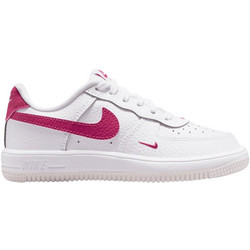 Nike Air Force 1 Low Παιδικά Sneakers Λευκά Φούξια IO7401-100
