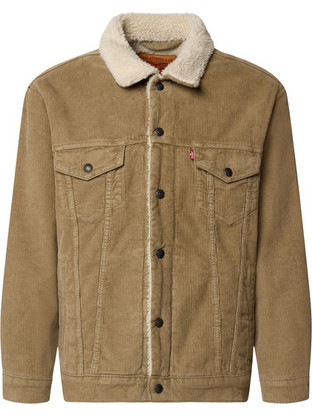 Levi's Ανδρικό Μπουφάν Τζιν Καφέ A5784-0022