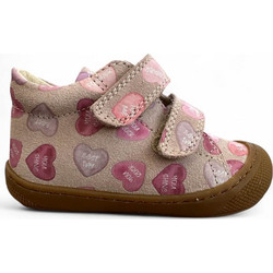 Naturino Παιδικά Sneakers Μποτάκια Μπεζ Φούξια 001-2012904QP0M-04-3E17