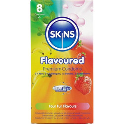 Skins Flavoured Προφυλακτικά με Γεύσεις 8τμχ
