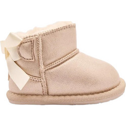 Conguitos Παιδικά Μποτάκια Χρυσά Suede με Σκρατς & Γούνα TESH501004