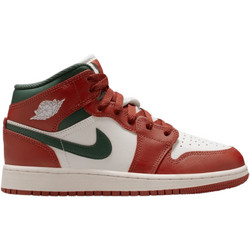 Jordan Air Jordan 1 Παιδικά Sneakers Μποτάκια Κόκκινα Πράσινα DQ8423-105