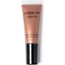 Cheri Up Light Up Rose Light Metallic Σκιά Ματιών Matte σε Υγρή Μορφή