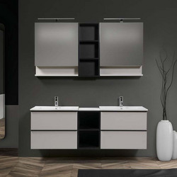 Mabo Olia MDF 30cm Κρεμαστή Ραφιέρα Μπάνιου MDF