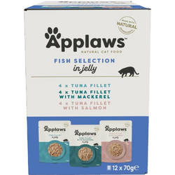 Applaws Multipack Fish Selection in Jelly 12x70gr