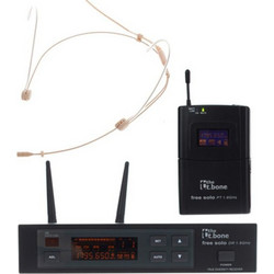 T.Bone free solo 1.8 HeadmikeO Bundle Σετ Ασύρματο Χειλόφωνο Πέτου XLR