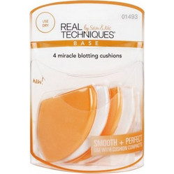 Real Techniques Blotting Cushions 1493 Σετ Σφουγγαράκια Μακιγιάζ 4τμχ