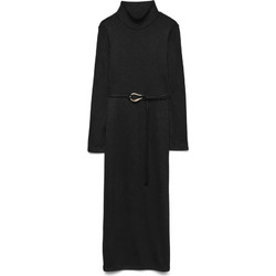 Vero Moda Midi Καθημερινό Φόρεμα Μαύρο 10336207