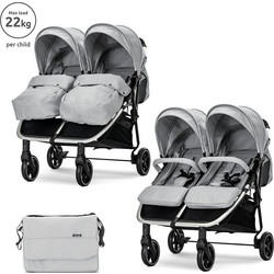 Lorelli Duo Καρότσι για Δίδυμα Grey 10021542506