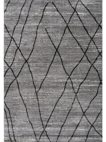 Beauty Home Serena Χαλί Ορθογώνιο 160x230cm Art 9833 Γκρι