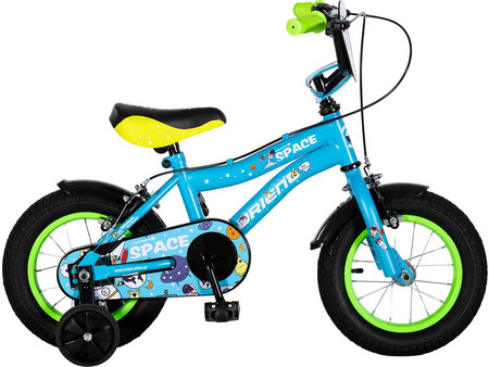 Orient Bikes Action Space 2025 Παιδικό Ποδήλατο Πόλης 14" Γαλάζιο Κίτρινο Πράσινο