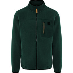 Funky Buddha Ανδρική Ζακέτα Fleece με Φερμουάρ Πράσινη FBM012-054-06