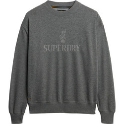 Superdry Γυναικείο Αθλητικό Φούτερ Ανθρακί W2012453A-04Q