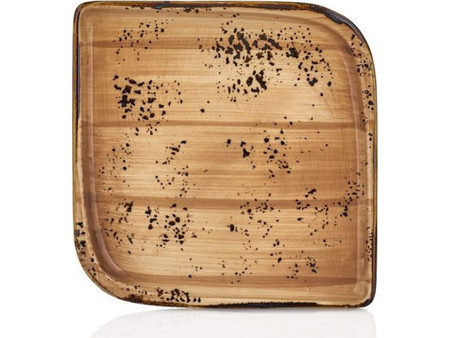 By Bone Vintage Πιάτα Ρηχά Πορσελάνης Τετράγωνα 30x30cm 6τμχ 0751306