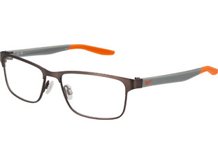Nike 8130 54078 Ανδρικός Σκελετός Γυαλιών Οράσεως Μεταλλικός Γκρι