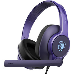 Sades Upower Gaming Headset Over Ear Purple