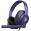 Sades Upower Gaming Headset Over Ear Purple