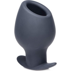Kinksters Hollow Large Πρωκτική Σφήνα 9.7cm Γκρι