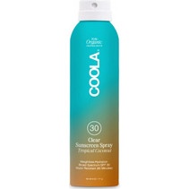 Coola Clear Tropical Coconut Αντηλιακό Spray Σώματος SPF30 177ml