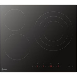 Midea MCH522T219K0 Κεραμική Εστία Αυτόνομη με Λειτουργία Κλειδώματος 59x52cm