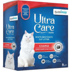 BentySandy Ultra Care Coarse Άμμος Γάτας Μπετονίτης χωρίς Άρωμα 8lt