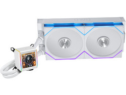 Lian Li Galahad II LCD 280 TL Wireless White Υδρόψυξη CPU 140mm ARGB για Socket 1200 / 1700 / 1851 / AM4 / AM5 / 115x