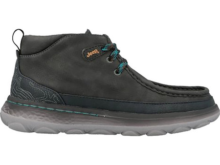 Jeep Kauai Wallabee Ανδρικά Μποτάκια Suede Ανθρακί JM52042A096