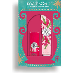 Roger & Gallet Gingembre Rouge Lip Balm 3.5gr + Hand Cream 30ml