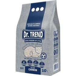 Dr. Trend Active Carbon Άμμος Γάτας Μπετονίτης χωρίς Άρωμα 10lt