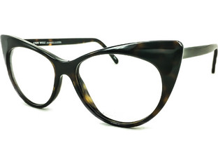 Andy Wolf AW5087 COLB54 Γυναικείος Σκελετός Γυαλιών Οράσεως Κοκάλινος Μαύρος