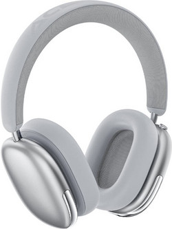 Acefast H9 Ασύρματα Bluetooth Ακουστικά Over Ear με Noise Cancelling Ασημί