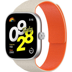 Techsuit W016 Λουράκι Σιλικόνης Starlight / Orange (Xiaomi Smart Band 9 Pro / 8 Pro / Redmi Watch 4 / Watch 5)
