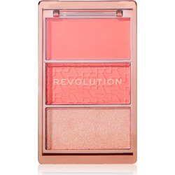 Makeup Revolution Blush Icon Authentic Peach Blush Palette 9.8gr