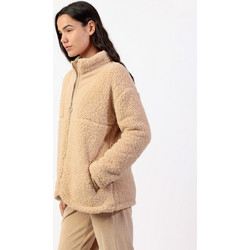 Admas Γυναικεία Ρόμπα Χειμωνιάτικη Fleece Μπεζ 67304