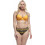 Lucero Bikini Set Ανθρακί Κίτρινο 180801E