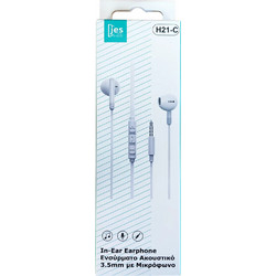 Jes H21-C Handsfree In-Ear 3.5mm White