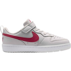 Nike Court Borough Παιδικά Sneakers Μπεζ Φούξια DV5457-010