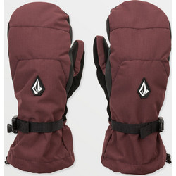 Volcom V. Snow Over Γυναικεία Γάντια Σκι & Snowboard Μπορντό