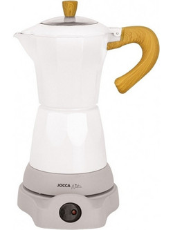 Jocca Electric Italian Coffe Nature Line J-2188 Ηλεκτρικό Μπρίκι Espresso 480W 6Cups Λευκό