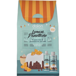 Dalon Care & Beauty Lemon Panettone Shower Gel 300ml & Body Milk 200ml