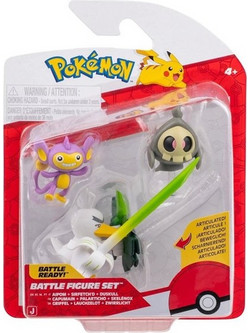 Jazwares Pokemon Duskull Aipom & Sirfetch'd