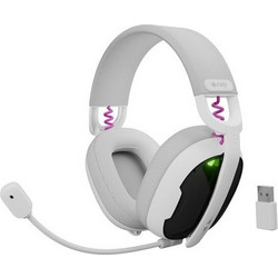 Fury Fukiya F6 Ασύρματο Gaming Headset Over Ear White