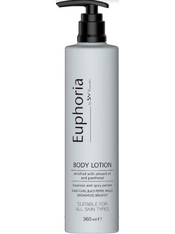 SV Cosmetics Euphoria Ενυδατική Κρέμα Σώματος 360ml